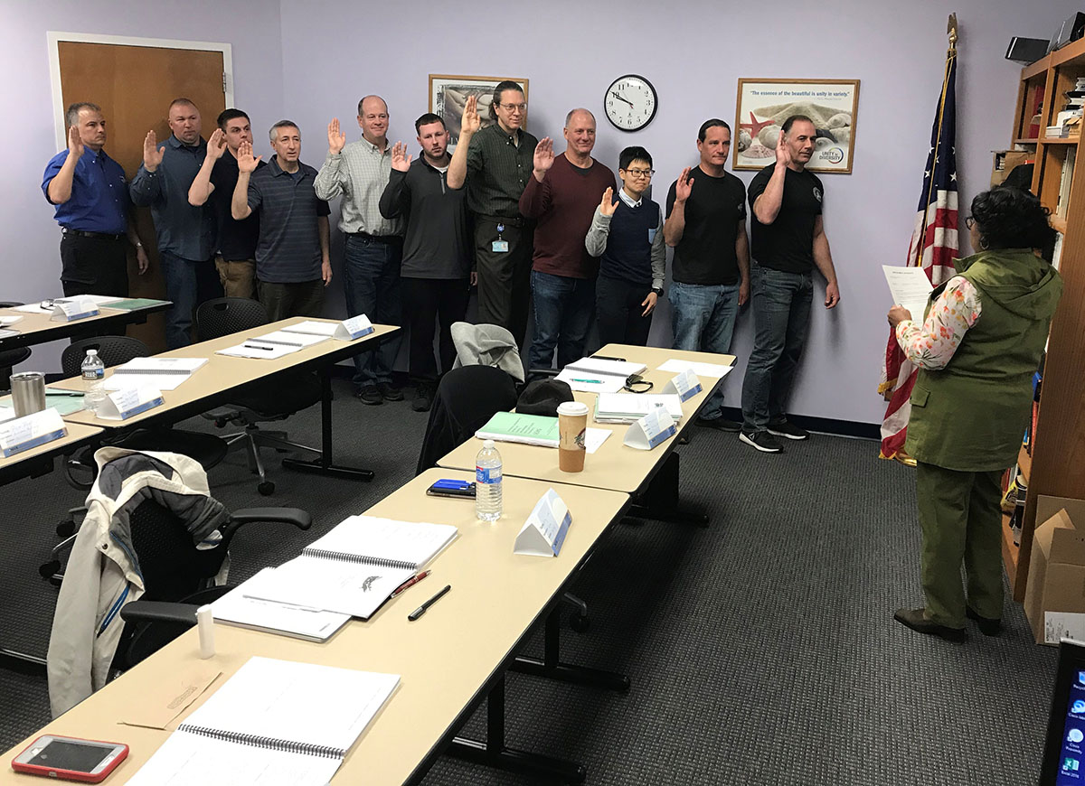 SGE training course conducted April, 2019 hosted by OSHA Marlton Area Office, in Marlton, NJ.