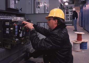 Worker at a Job Site