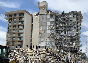 Supporting Recovery Workers in Miami - Surfside building collapse