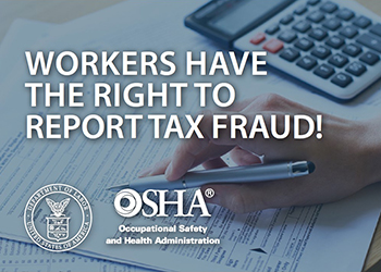 Workers Have the Right to Report Tax Fraud