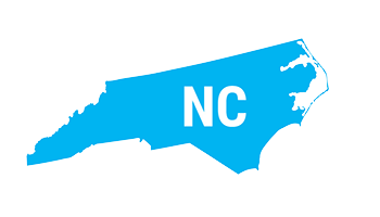 North Carolina state silhouette: Fatal Failure to Train