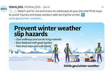 OSHA Tweet