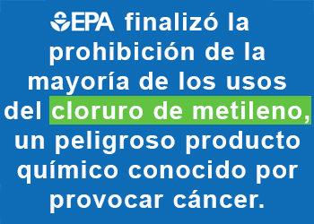 Prohibición del cloruro de metileno