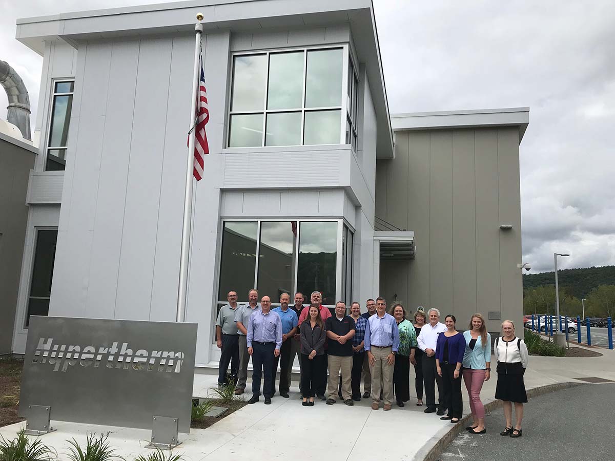 SGE training course conducted September, 2018 hosted by Hypertherm, in Lebanon, NH.