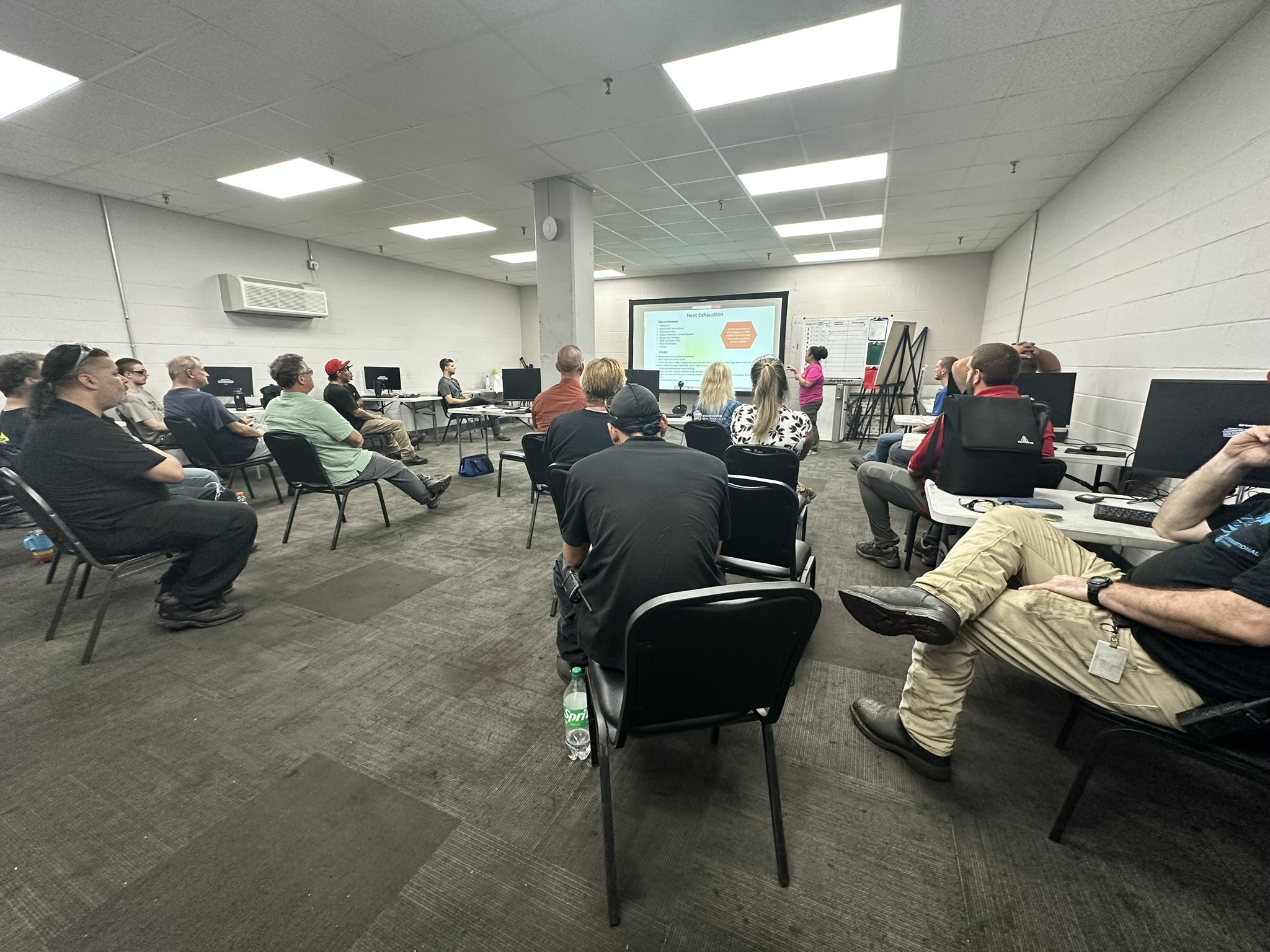 Superior Tube Products : Superior Tube Products (STP) first responders and managers are undergoing a heat illness prevention training